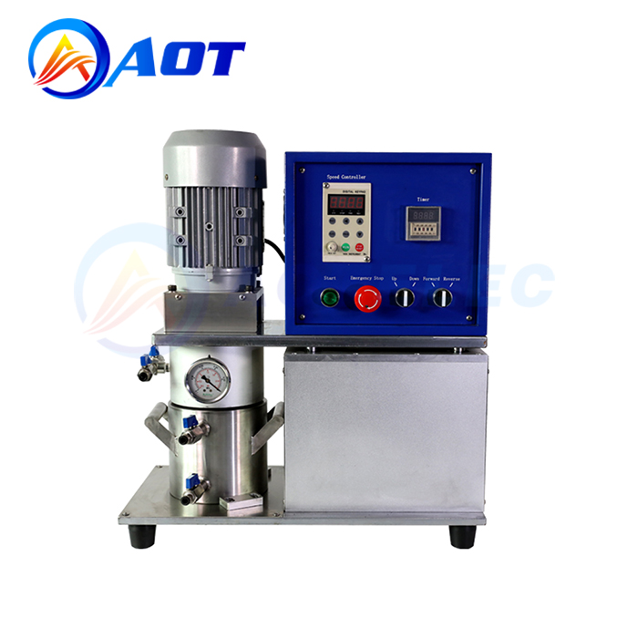 Electric Helical Blade Vacuum Mixer For Lithium Battery Research