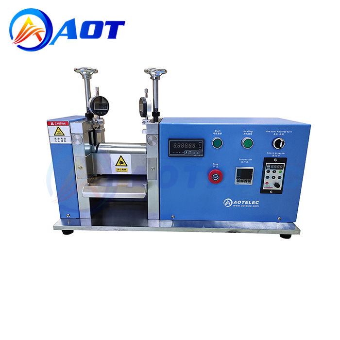 Hot Roller Heat Press Machine With Pressure Display For Lithium Battery