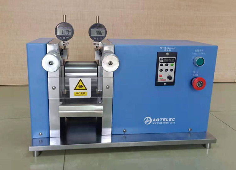 AOT Electric Roller Press for Battery Electrode