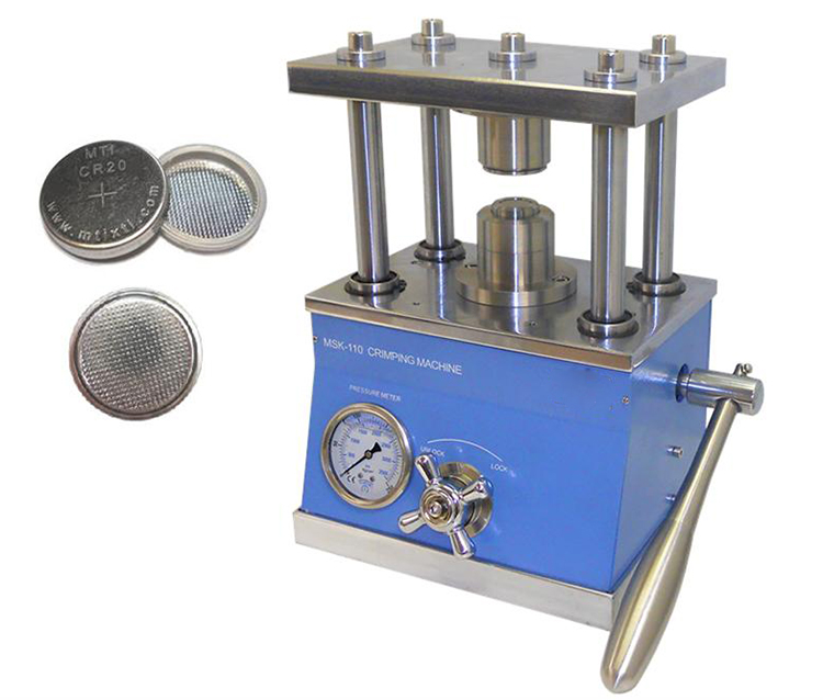 Manual Hydraulic Coin Cell Crimping Machine for All Kinds of Coin Cells