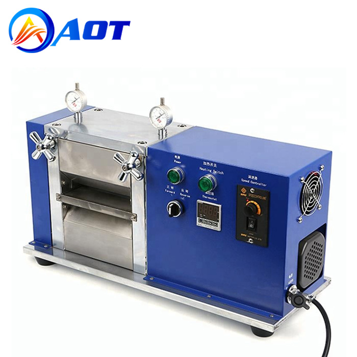 Lab Hot Roller Press Machine for Battery Electrode Sheet