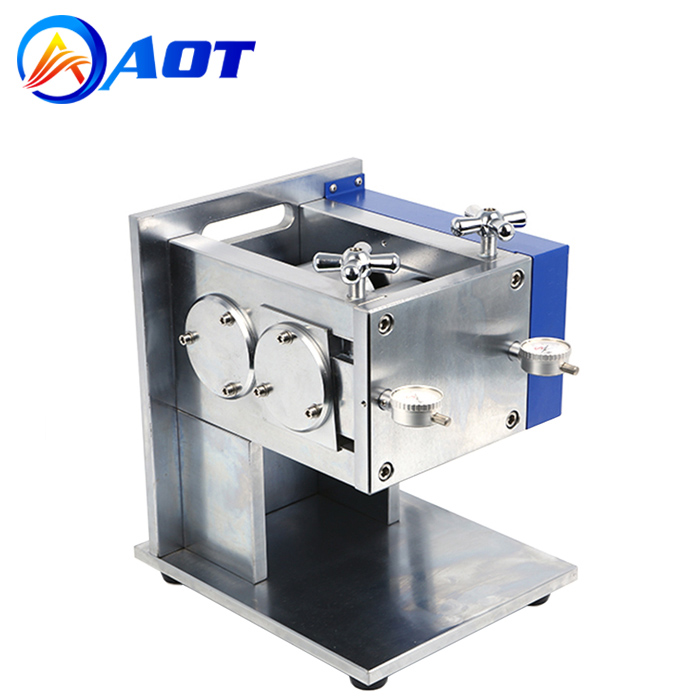 Vertical Manual Rolling Press Machine for Battery Electrode Calendering