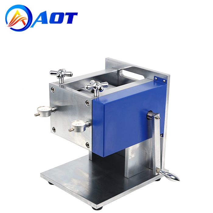 Vertical Manual Rolling Press Machine for Battery Electrode Calendering