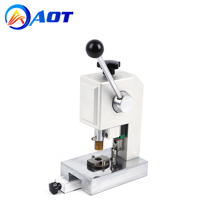 Precision Coin Cell Disc Cutter with 8-24mm Optional Cutting Die