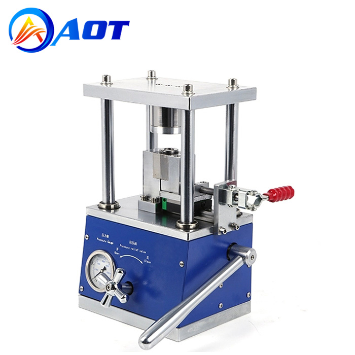 Compact Hydraulic Sealing Machine for 18650 26650 21700 32650 Cases