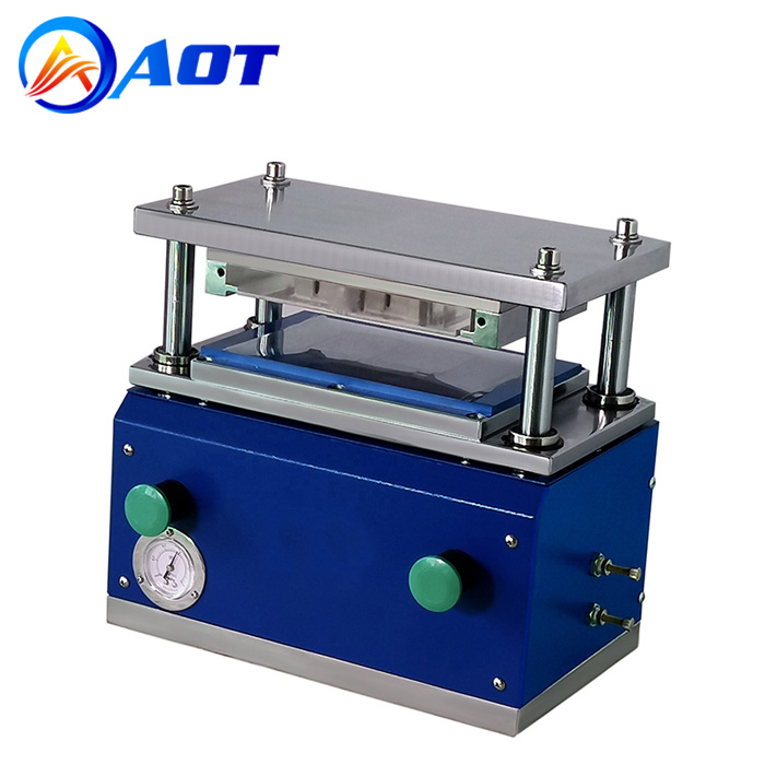 Compact Pneumatic Die Cutter Machine for Pouch Cell Electrode Cutting