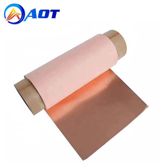 High Purity Copper Foil for Lithium Battery Current Collector