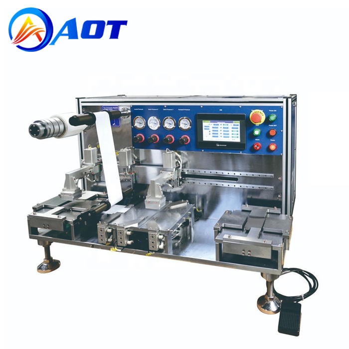 Semi-Automatic Battery Electrode Layer by Layer Stacking Machine for Pouch Cell