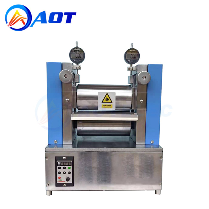 Vertical Electric Rolling Press Machine for Battery Electrode Calendering