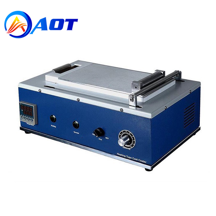 Mini Tape Casting Coater With Heat-able Vacuum Bed And Vacuum Pump 