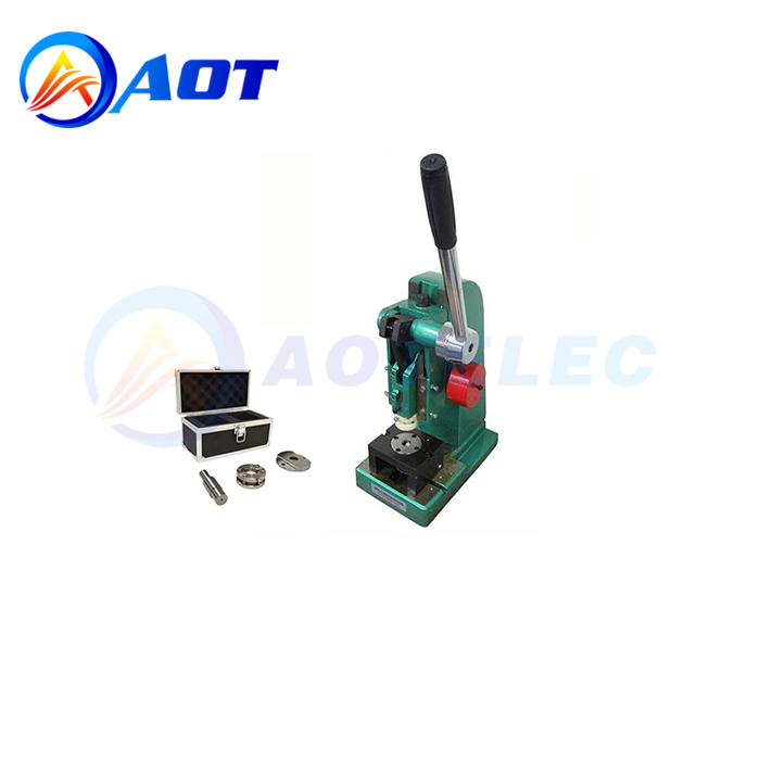 Heavy Duty Disc Cutter with 4 Sets Die For Coin Cell Battery