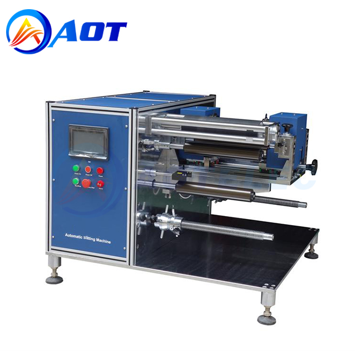 Roll to Roll Edge Slitting Machine for Cylindrical and Pouch Battery 