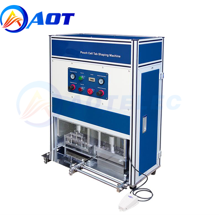 Pouch Cell Tab Shaping Machine 