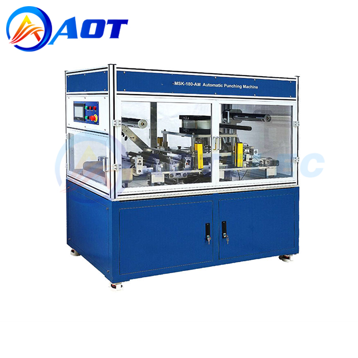 Automatic Die Cutter for Pouch Cell Battery Electrodes