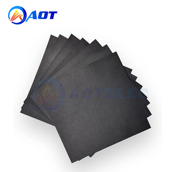  Black Conductive Activated Carbon Paper For Lithium Battery