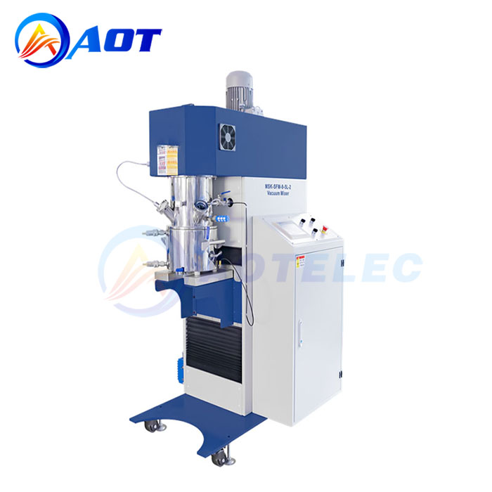 Four-Shaft Planetary Vacuum Mixer 5 Liter