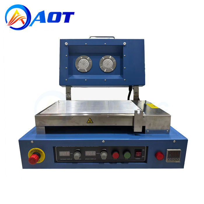 Heated Vacuum Bed and Doctor Blade Battery Casting Coater Machine with Sheet Pattern