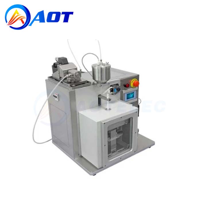 Compact Vacuum Electrolyte Injection System for Pouch and Cylinder Cells 