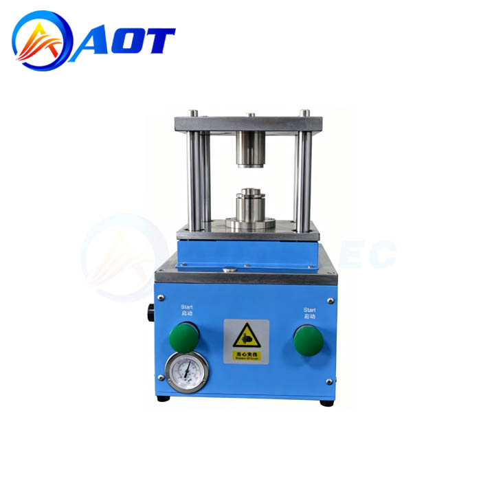 Pneumatic Coin Cell Crimping Machine for Li-ion Battery Lab Research