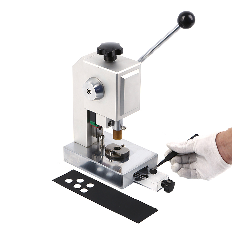 Precision Compact Hand Press Coin Cell Disc Cutter for Lab Lithium 