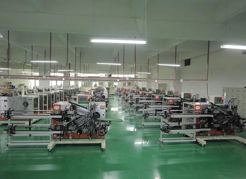 AOT ELEC Cylindrical Battery Winding Machine Workshop