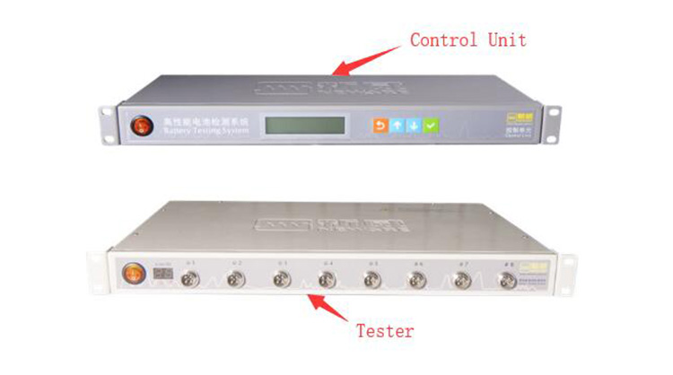 Coin Cell Battery Tester with Controller