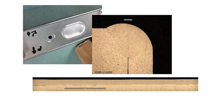 Laser spot welding for Al-3000 Square batteries