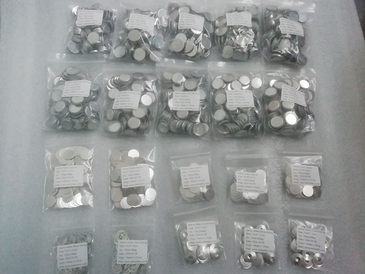 CR2032 Coin Cell Parts