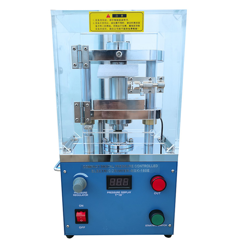 Electric Coin Cell Crimping Machine