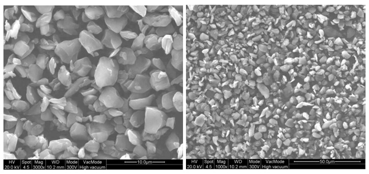 SEM Battery Anode Material Graphite