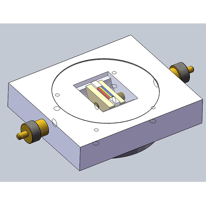 Small Split Cell with Quartz Window