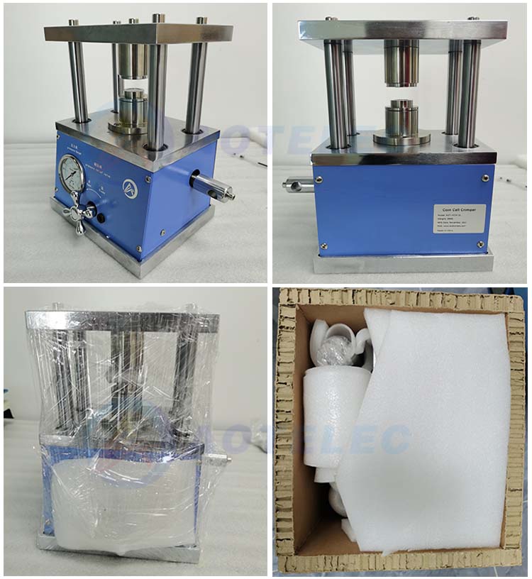 Manual Coin Cell Crimping Machine for Lab
