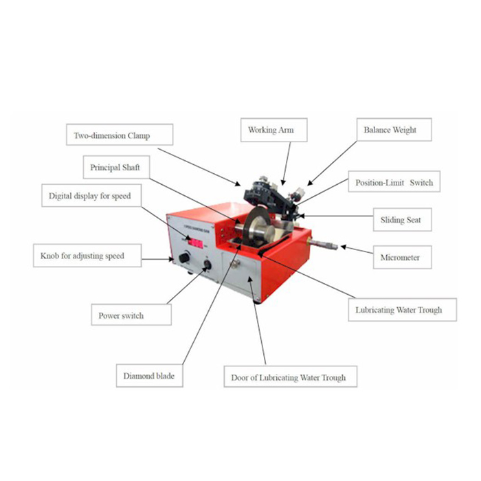 Digital Low Speed Diamond Saw