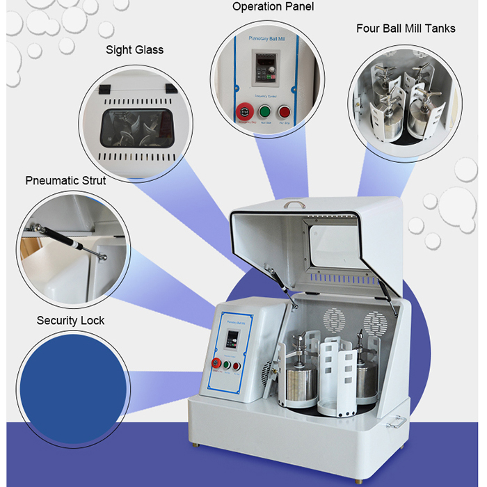 Vertical Planetary Ball Mill 