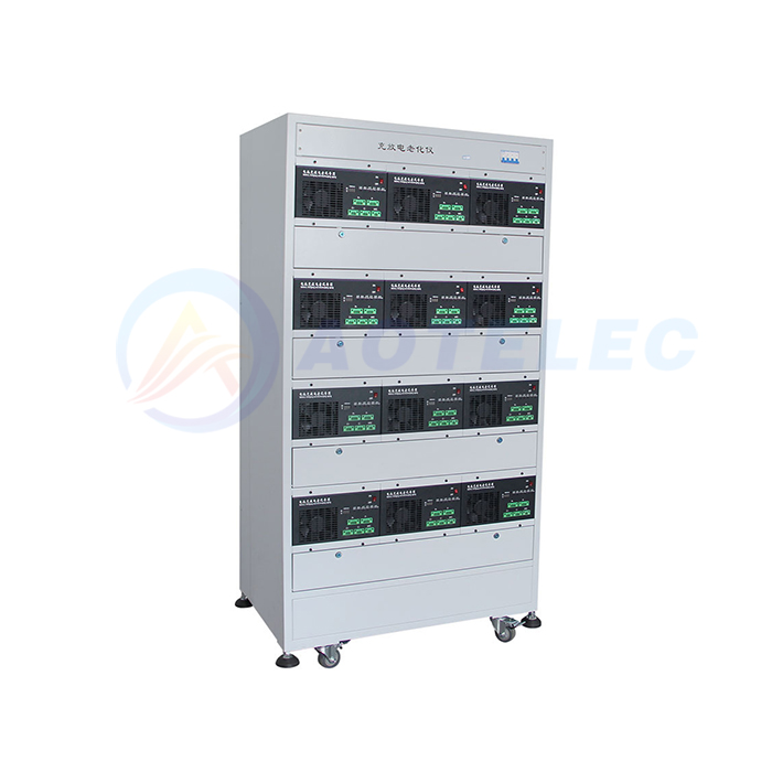 Charge discharge aging cabinet