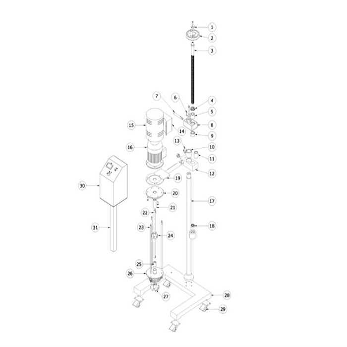 Mixing and Dispersing Machine