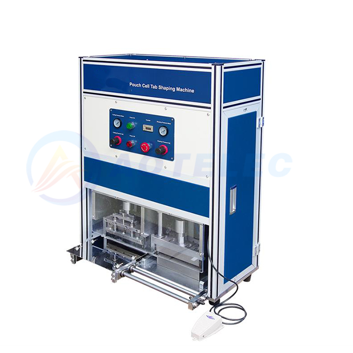 Pouch Cell Tab Shaping Machine