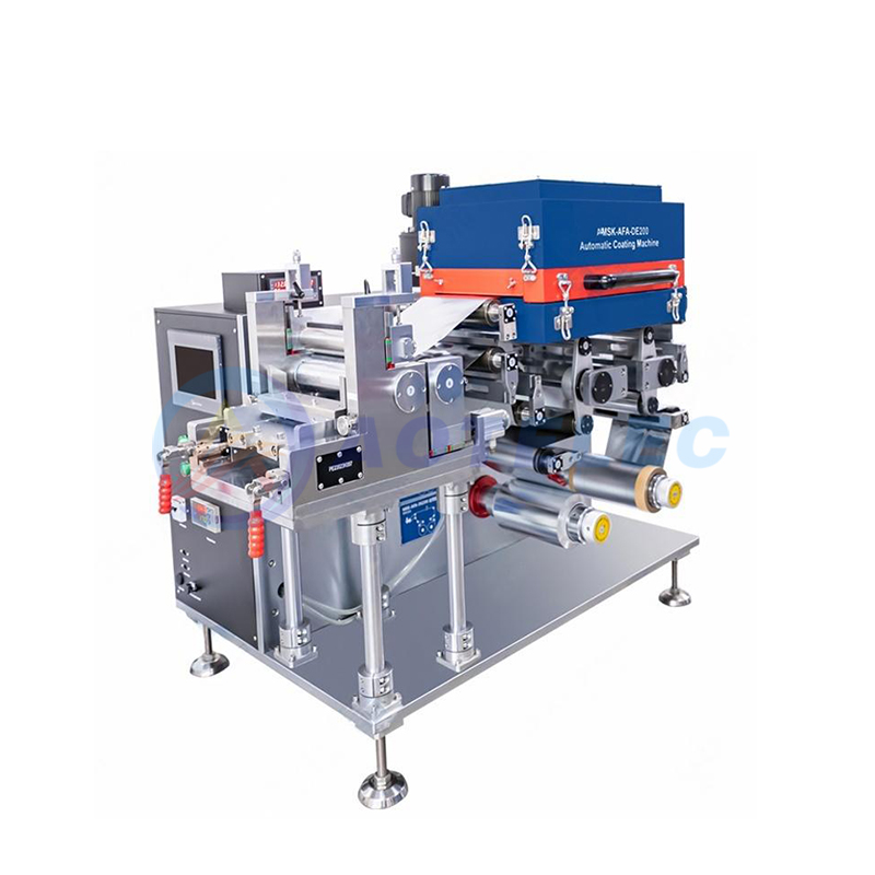 Compact Roll to Roll Extrusion Transfer Coating Machine