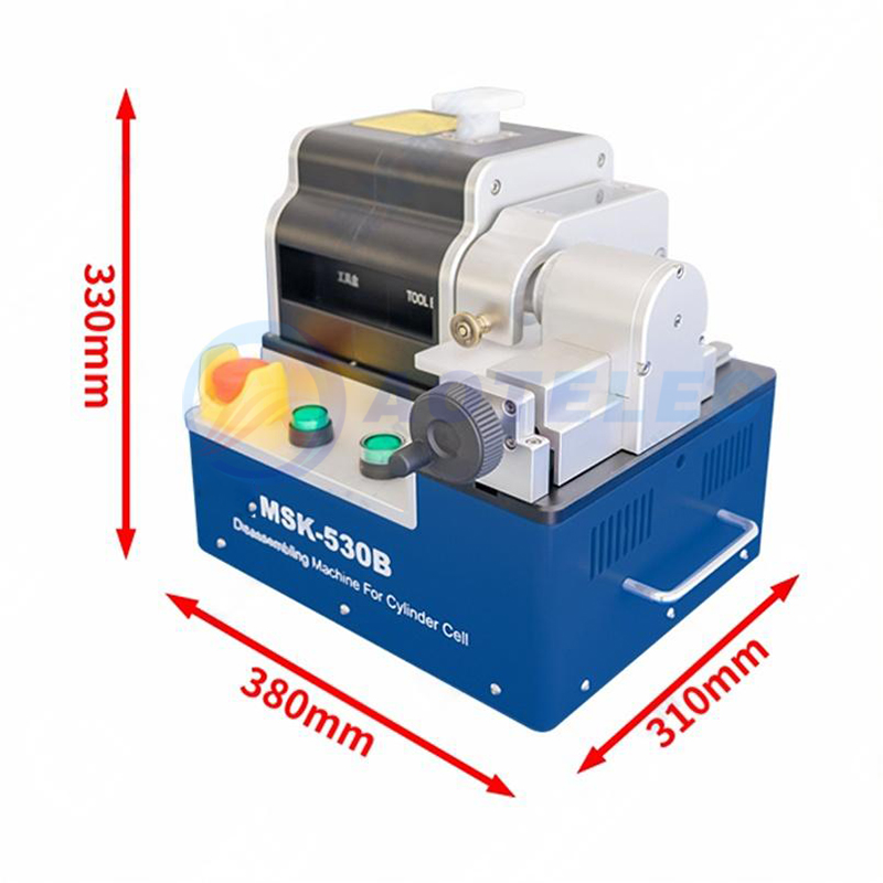18650 Cylindrical Battery Disassembling Machine